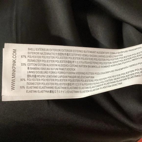 MinkPink Larache Mini Skirt Medium NEW - Picture 7 of 7